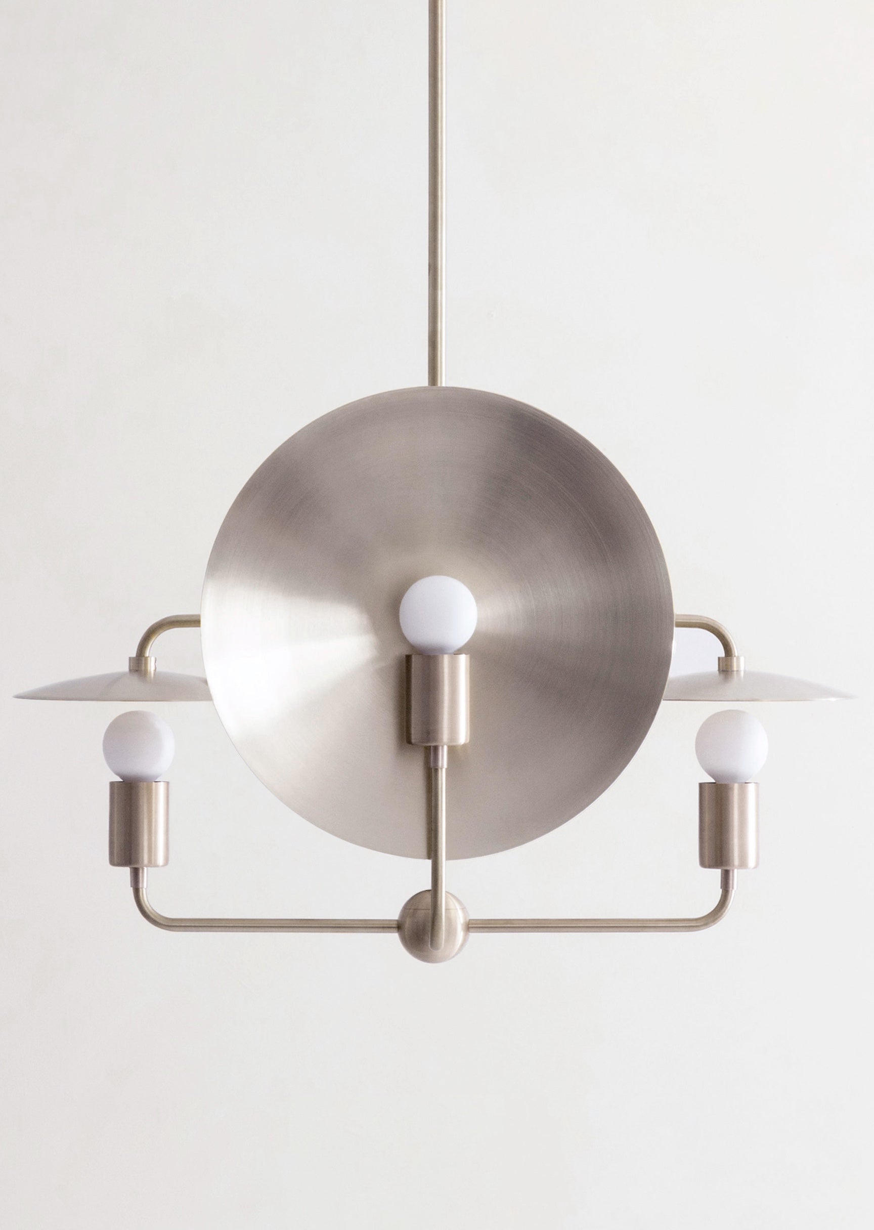 Orbit Chandelier - Brushed Nickel