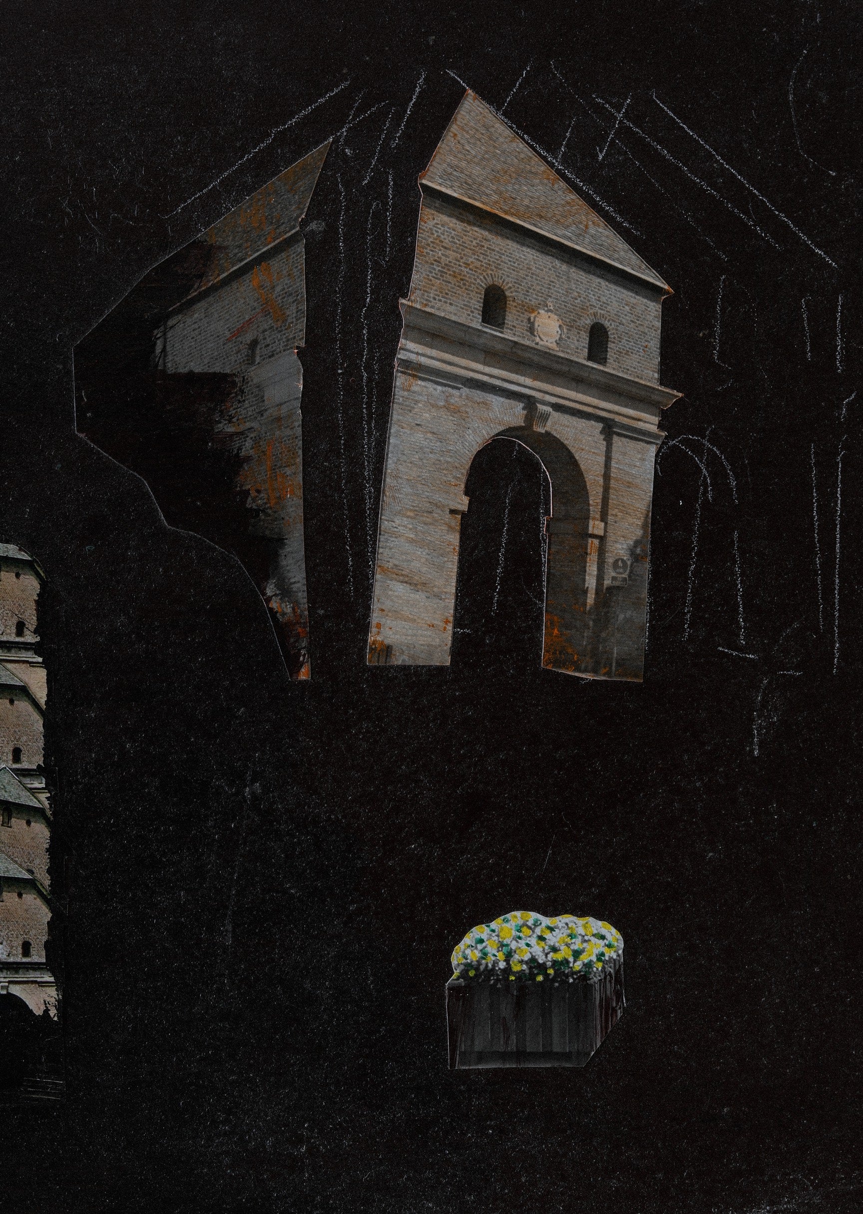 Nils Johansson - Norre Port och röd gubben