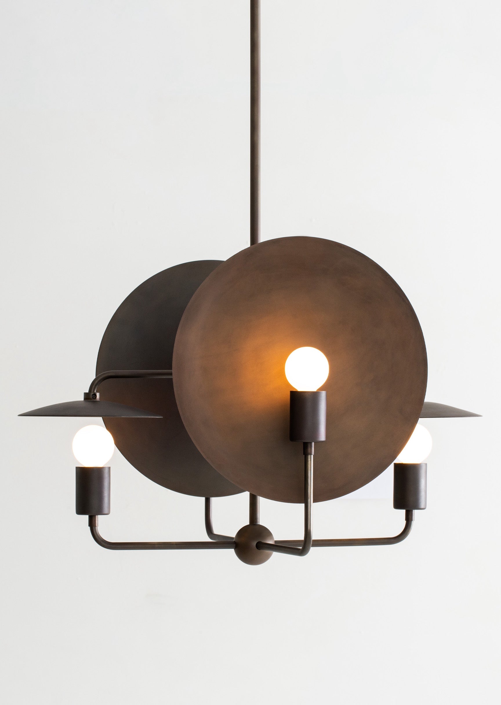 Orbit Chandelier - Aged Bronze