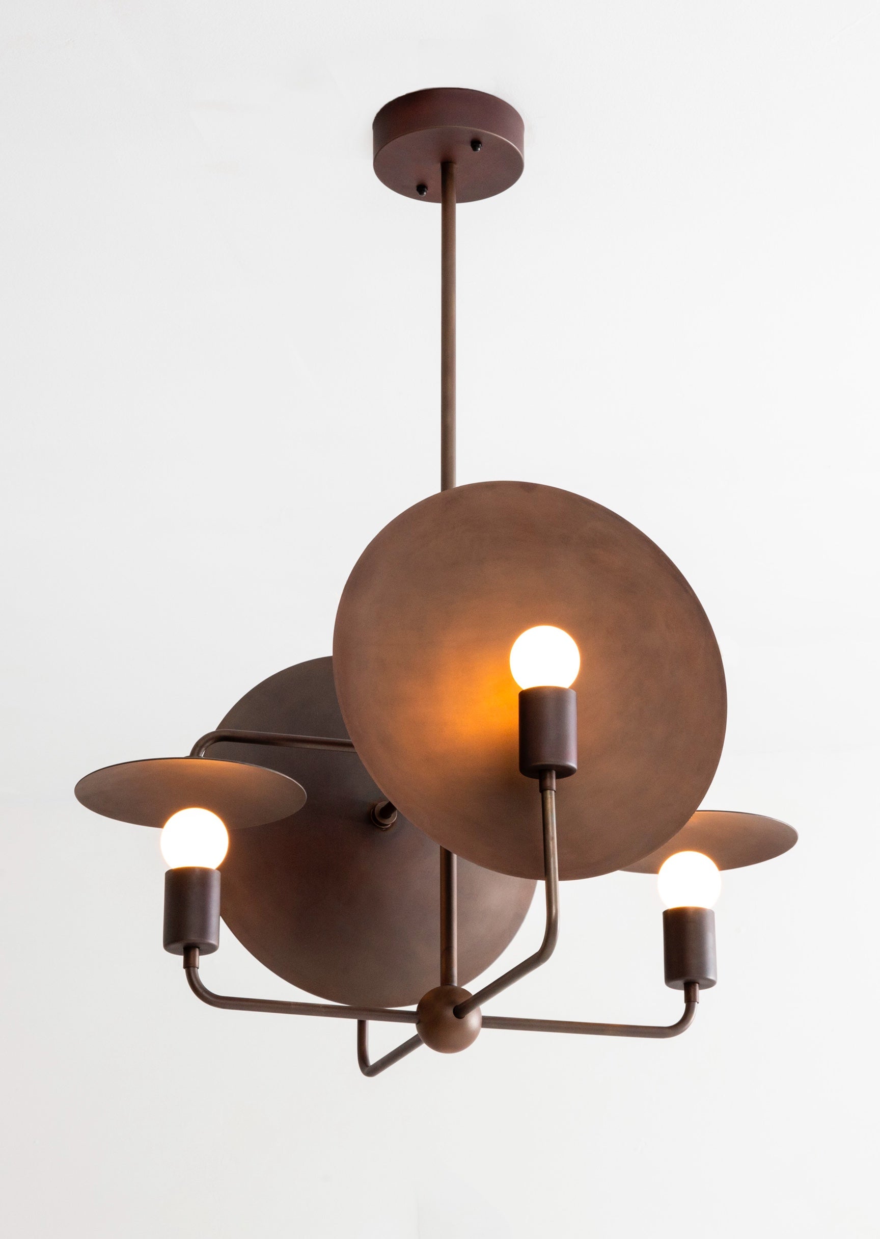 Orbit Chandelier - Aged Bronze